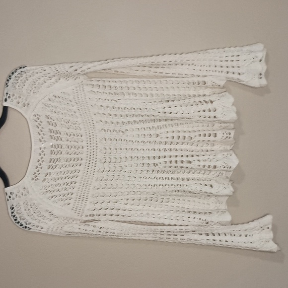 Free People Annabelle Crochet Sweater - Picture 3 of 6
